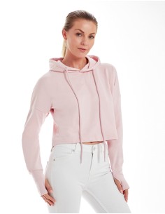 M-M140-Cropped Hoodie 2